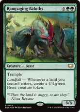 Baloths Enfurecidos / Rampaging Baloths - Magic: The Gathering - MoxLand